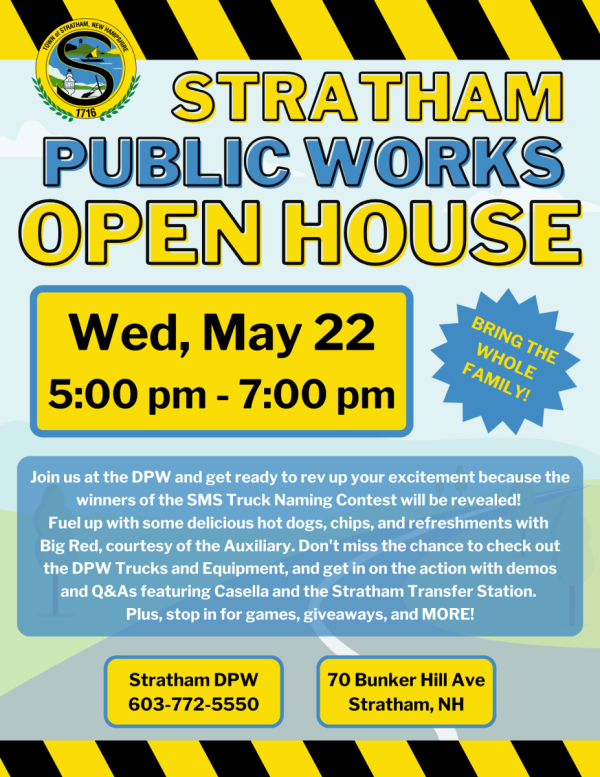 Stratham Public Works Open House